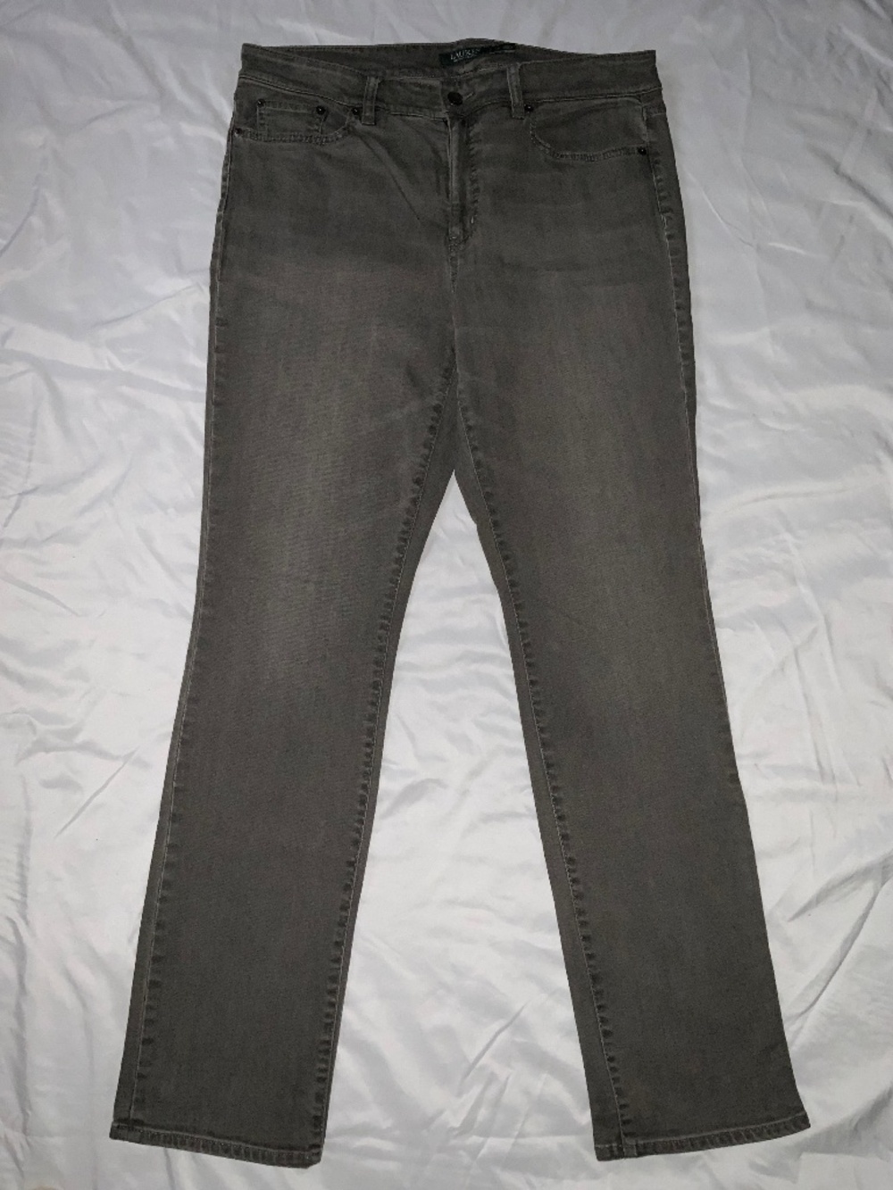 Ralph Lauren Sz 12 Gray Jeans